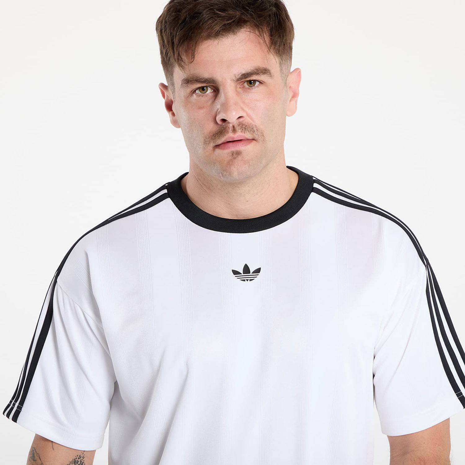 Tričko adidas Performance Adicolor Jersey T-Shirt Biela | JW5877, 1