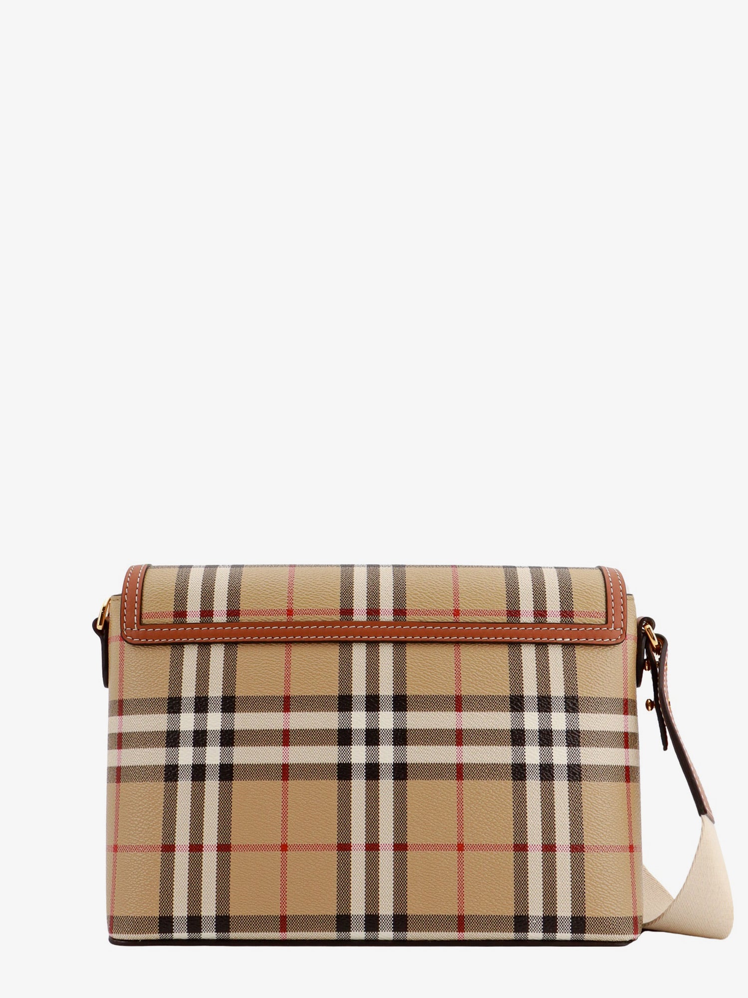 Burberry Vintage Check and Leather Crossbody Bag