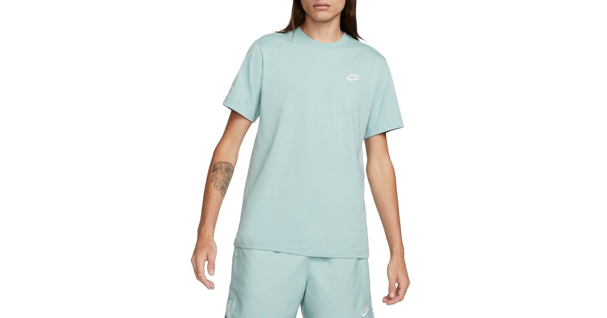 Tričko Nike Tee Sportswear Club Modrá | ar4997-310, 1