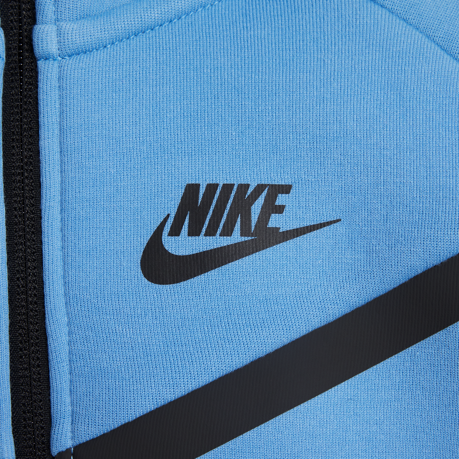 Mikina Nike Girls' Sportswear Tech Fleece Full-Zip Hoodie Modrá | HV8695-489, 1