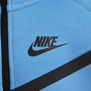 Mikina Nike Girls' Sportswear Tech Fleece Full-Zip Hoodie Modrá | HV8695-489, 1