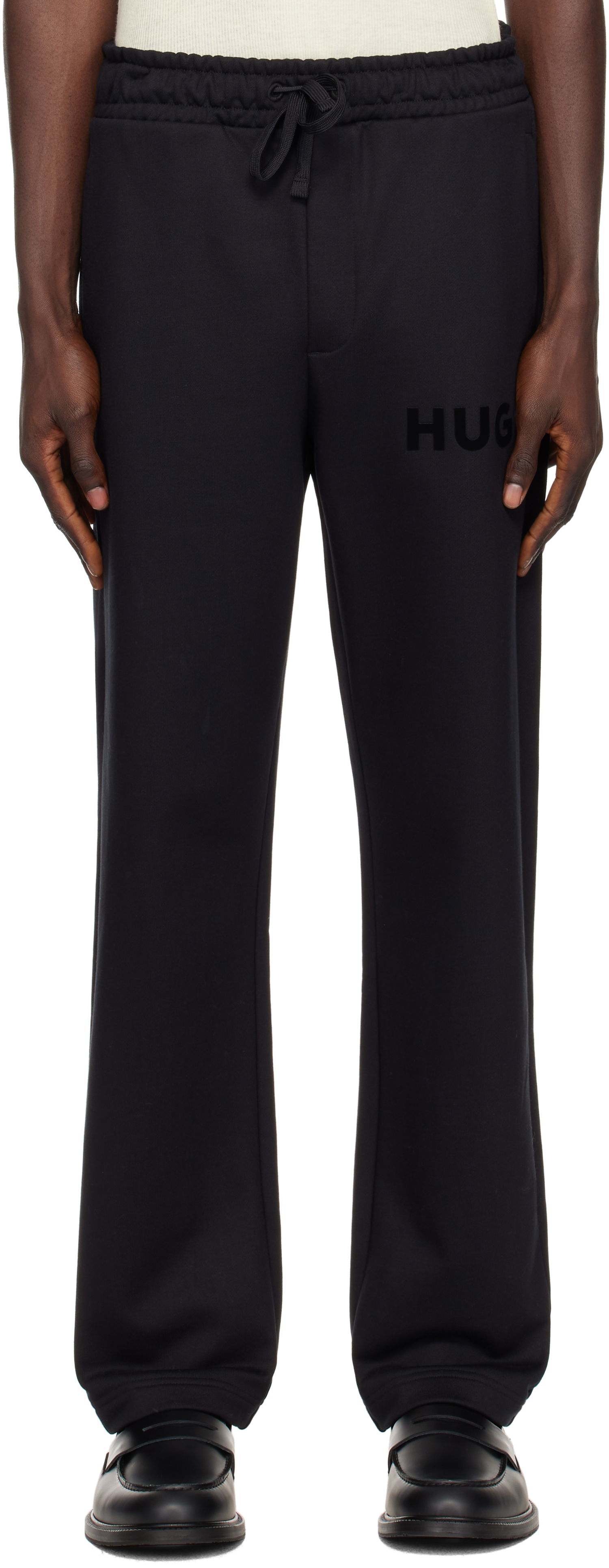 Tepláky BOSS Hugo Jersey Sweatpants Čierna | 50529110, 0