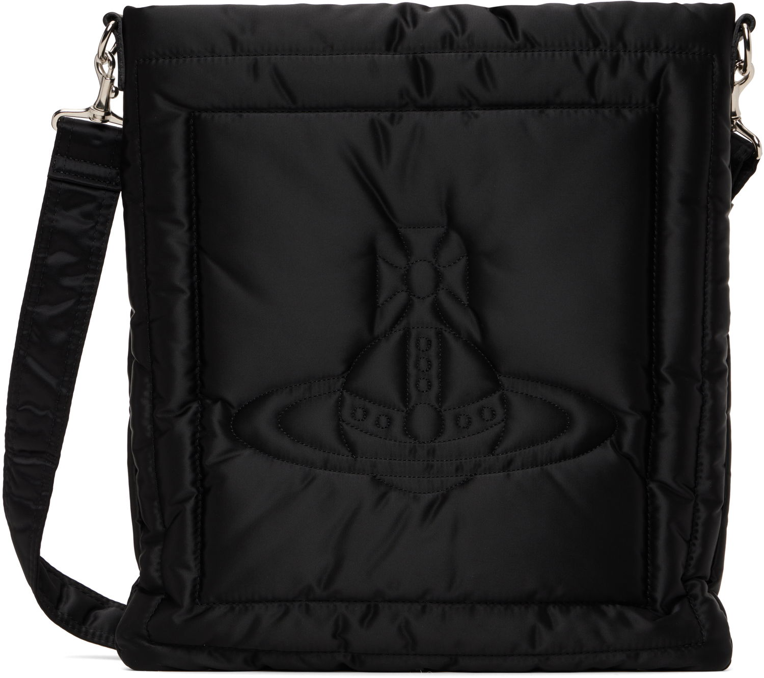 Taška cez rameno Vivienne Westwood Square Crossbody Bag Čierna | 4802000BU-W011M-, 0