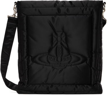 Taška cez rameno Vivienne Westwood Square Crossbody Bag Čierna | 4802000BU-W011M-, 0