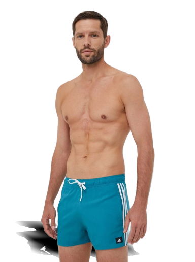 Plavky adidas Performance 3-Stripes CLX Swimshorts Tyrkysová | IL3994