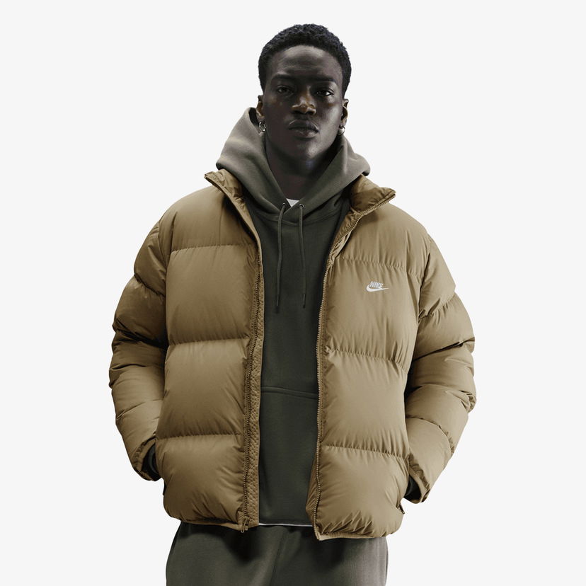 Prešívaná bunda Nike Club Puffer Jacket Béžová | IB2975-297