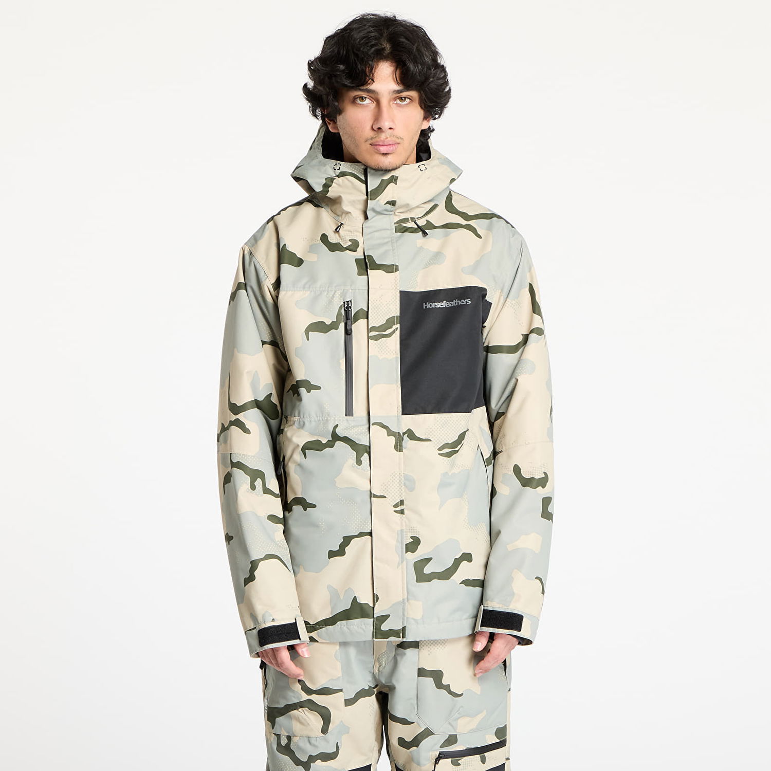 Parka Horsefeathers Horsefeathers Track Jacket Béžová | OM318A, 0