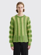Brain Dead Fuzzy Threadbare Sweater