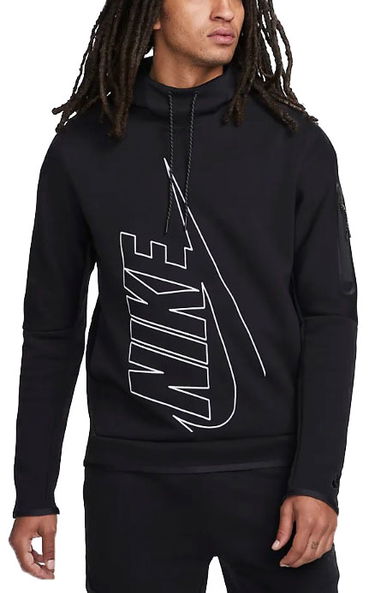 Mikina Nike Tech Fleece Graphic Hoodie Čierna | dx0577-010, 0
