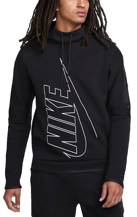 Mikina Nike Tech Fleece Graphic Hoodie Čierna | dx0577-010, 0