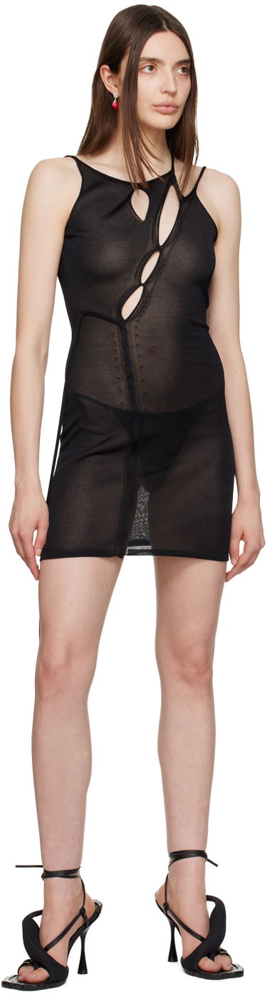 Šaty Ottolinger Ottolinger Strappy Mini Dress Čierna | 704901, 3