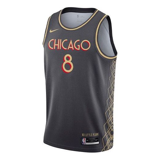Dres Nike Chicago Bulls City Edition Zach LaVine Basketball Jersey Šedá | CN1719-060