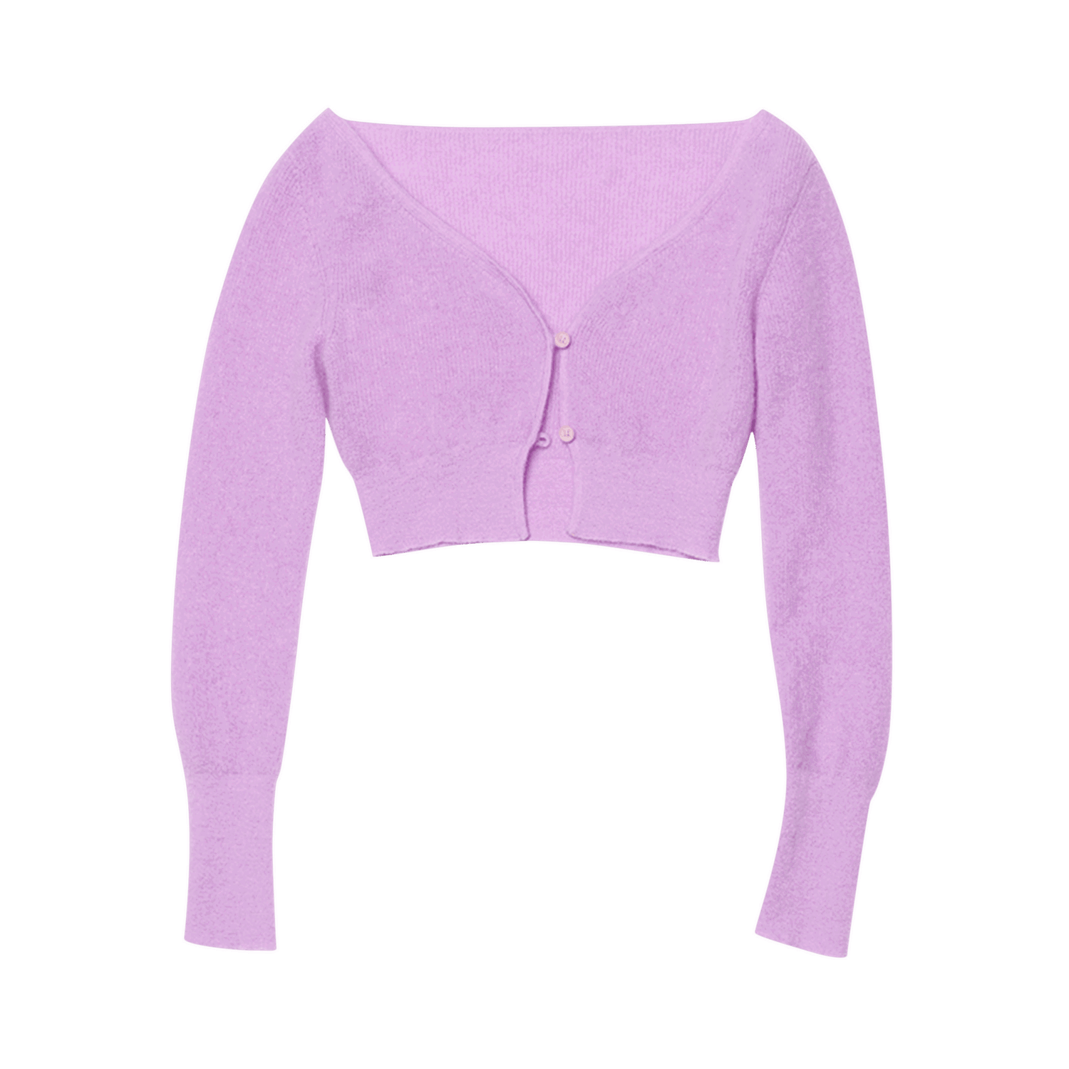 Sveter Jacquemus Le Cardigan Alzou Fialová | 213KN203 2360 650, 0