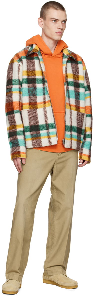 Mikina YMC Trugoy Hoodie Oranžová | P7TAG, 3