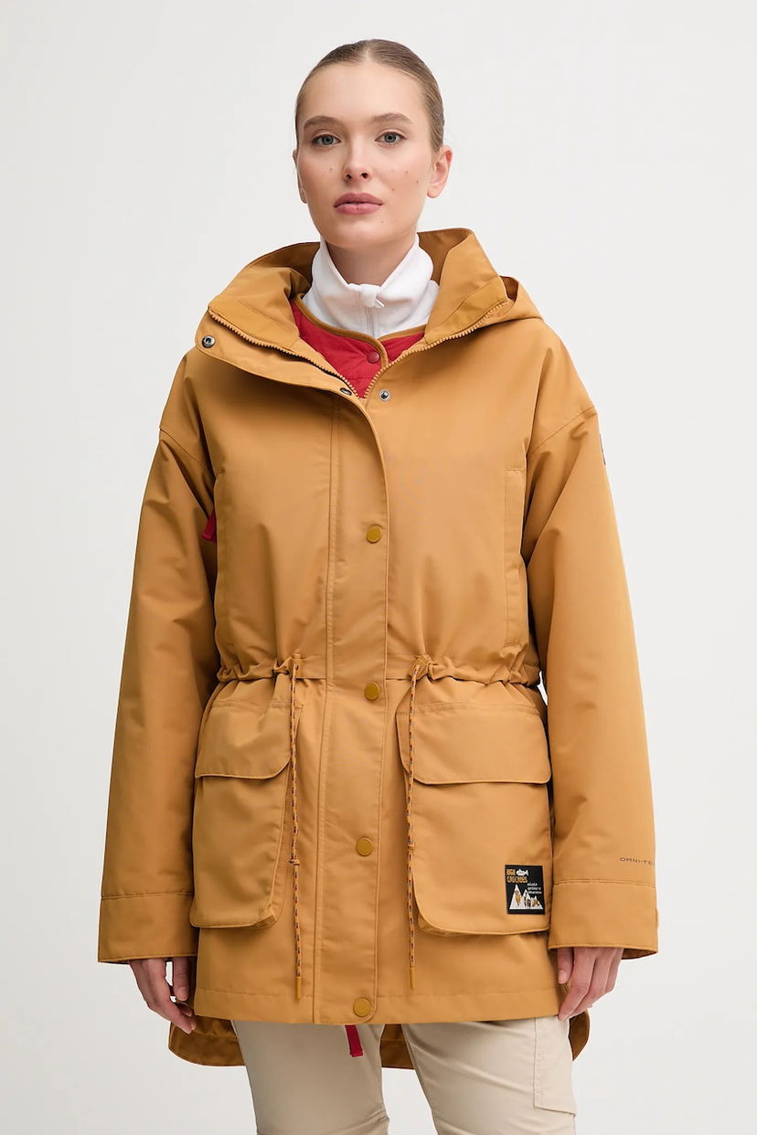 Parka Columbia Columbia High Cascades Interchang Oversize Parka Žltá | 2141501