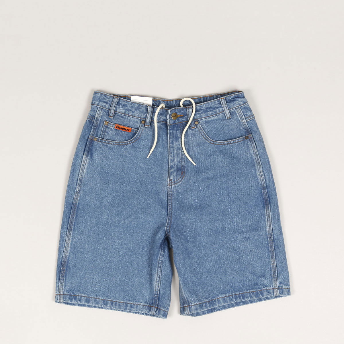 Šortky Butter Goods Butter Goods Baggy Denim Shorts Modrá | butter-goods-baggy-denim-shorts-washed-indigo, 0