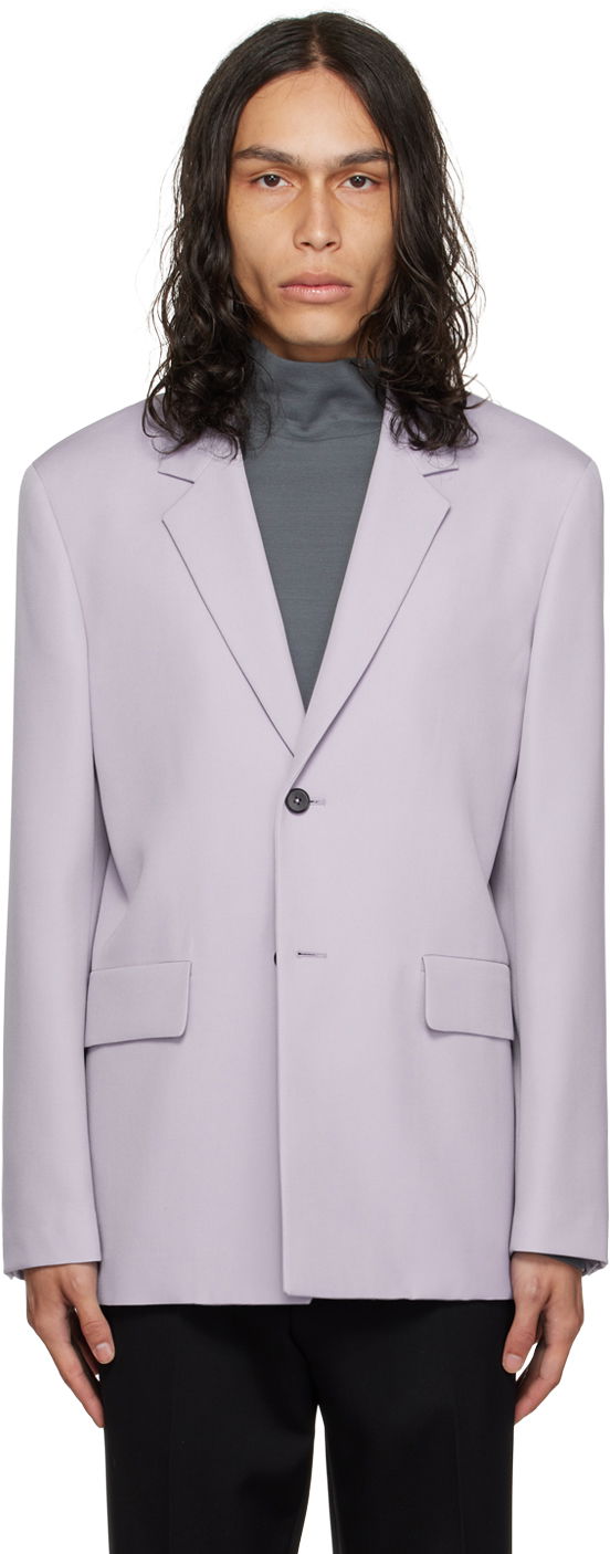 Kabáty Jil Sander Single-Breasted Blazer Fialová | J22BN0138_J40002, 0