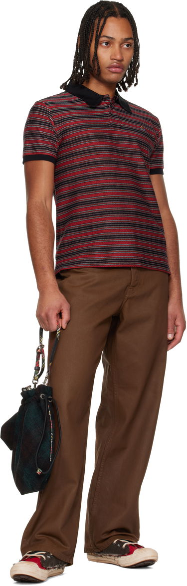 Taška cez rameno Vivienne Westwood Tartan Drawstring Shoulder Pouch Rôznofarebný | 57010006U-W018E-, 3