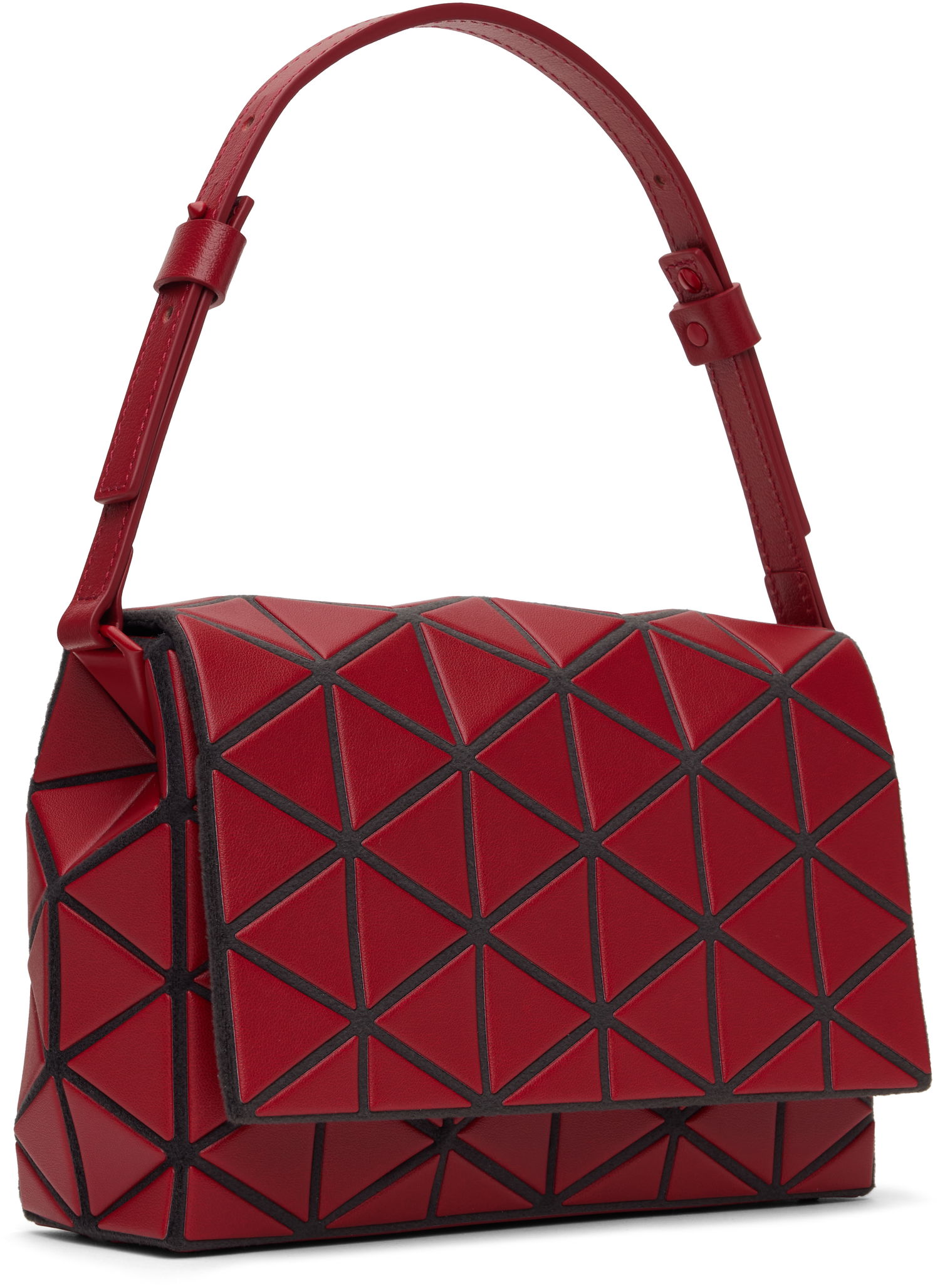 Kabelka BAO BAO ISSEY MIYAKE Geometric Patterned Crossbody Handbag Červená | BB48AG251, 1