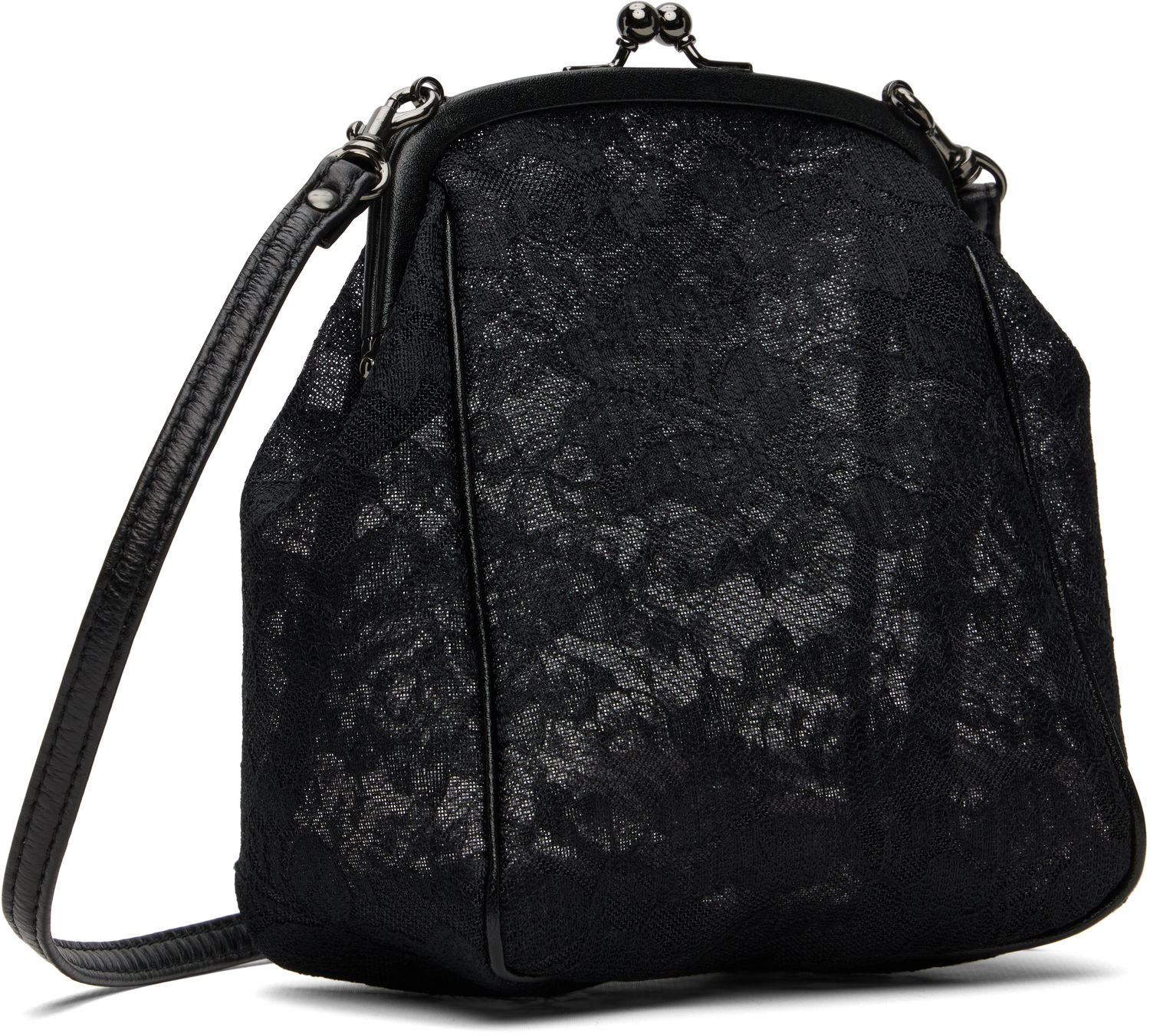 Kabelka Yohji Yamamoto Yohji Yamamoto Clasp Pouch Bag Čierna | DP-A11-902, 1