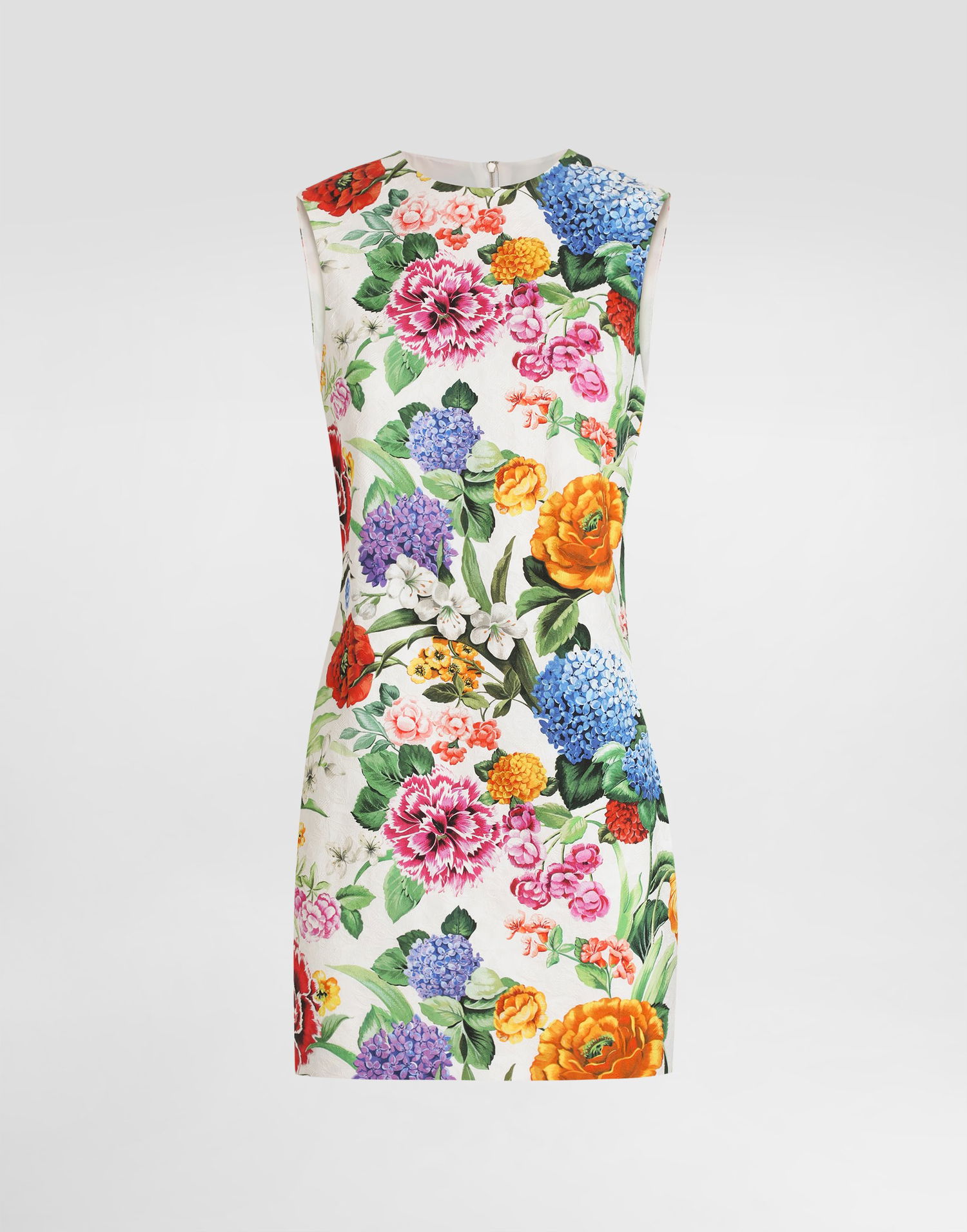 Šaty Dolce & Gabbana Dolce & Gabbana Brocade Floral Print Midi Dress Rôznofarebný | F6K0BTFSFOAHA5KU, 0