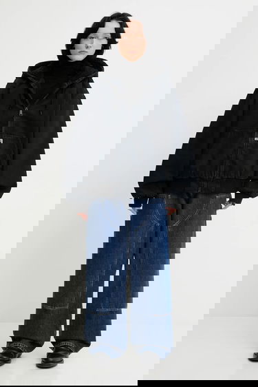 Bomber bunda Carhartt WIP Oversize Full-Zip Sherpa-Lined Hooded OG Active Jacket Čierna | I032240.01LF, 5