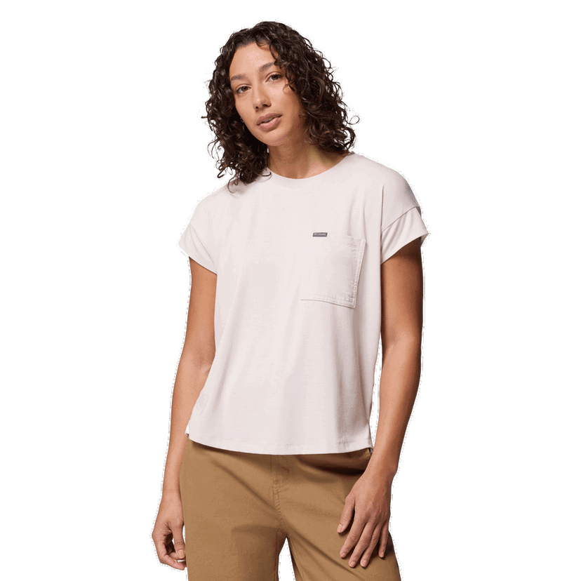Tričko Columbia Daniela Falls™ Short Sleeve Pocket T-Shirt Béžová | 2135881278