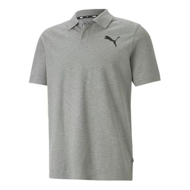 Polo tričko Puma Men's Pique Polo Šedá | 586674-53