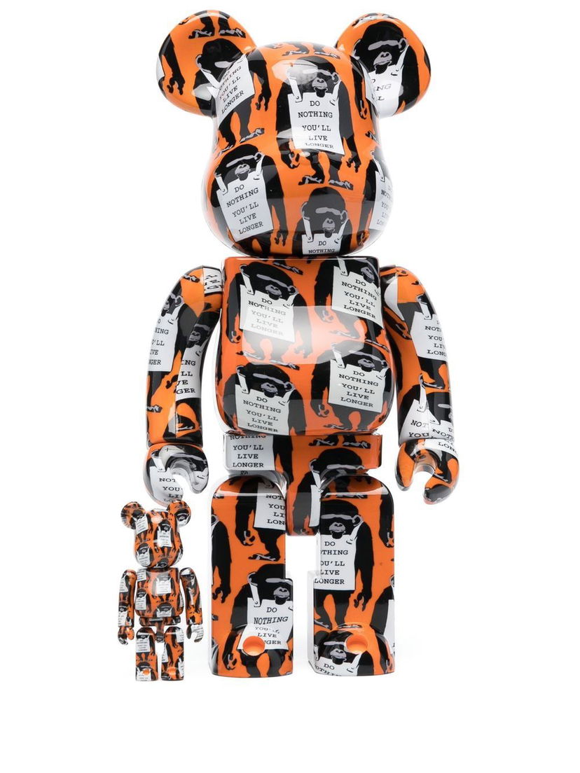 Zberateľské Medicom Toy Brandalism Bearbrick toy set - Orange Rôznofarebný | BXMDCBBMS40010018787253