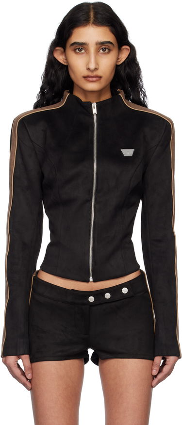 Bunda MISBHV MISBHV Faux Suede Moto Jacket Čierna | 250W403, 0