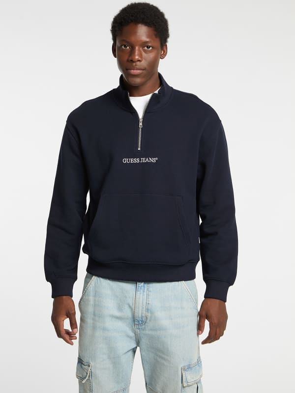 Half-Zip Logo Sweatshirt