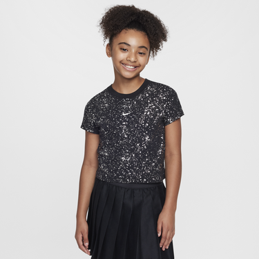 Crop Top Nike Nike Sportswear Cropped T-Shirt Čierna | HM6541-010, 0