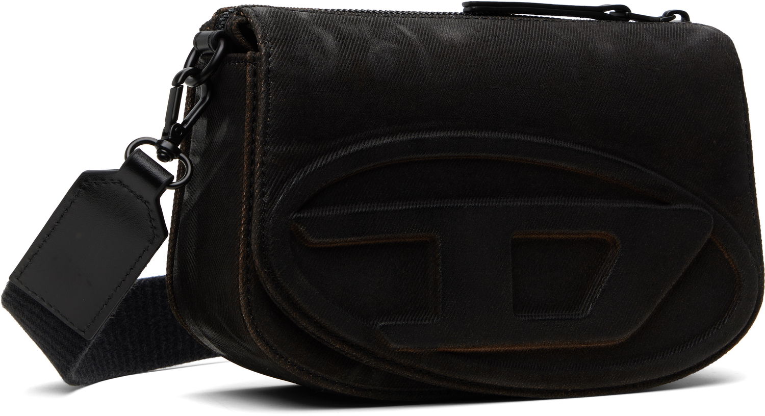 Taška cez rameno Diesel 1dr Camera Bag Čierna | X10223-P8079-T8013, 1
