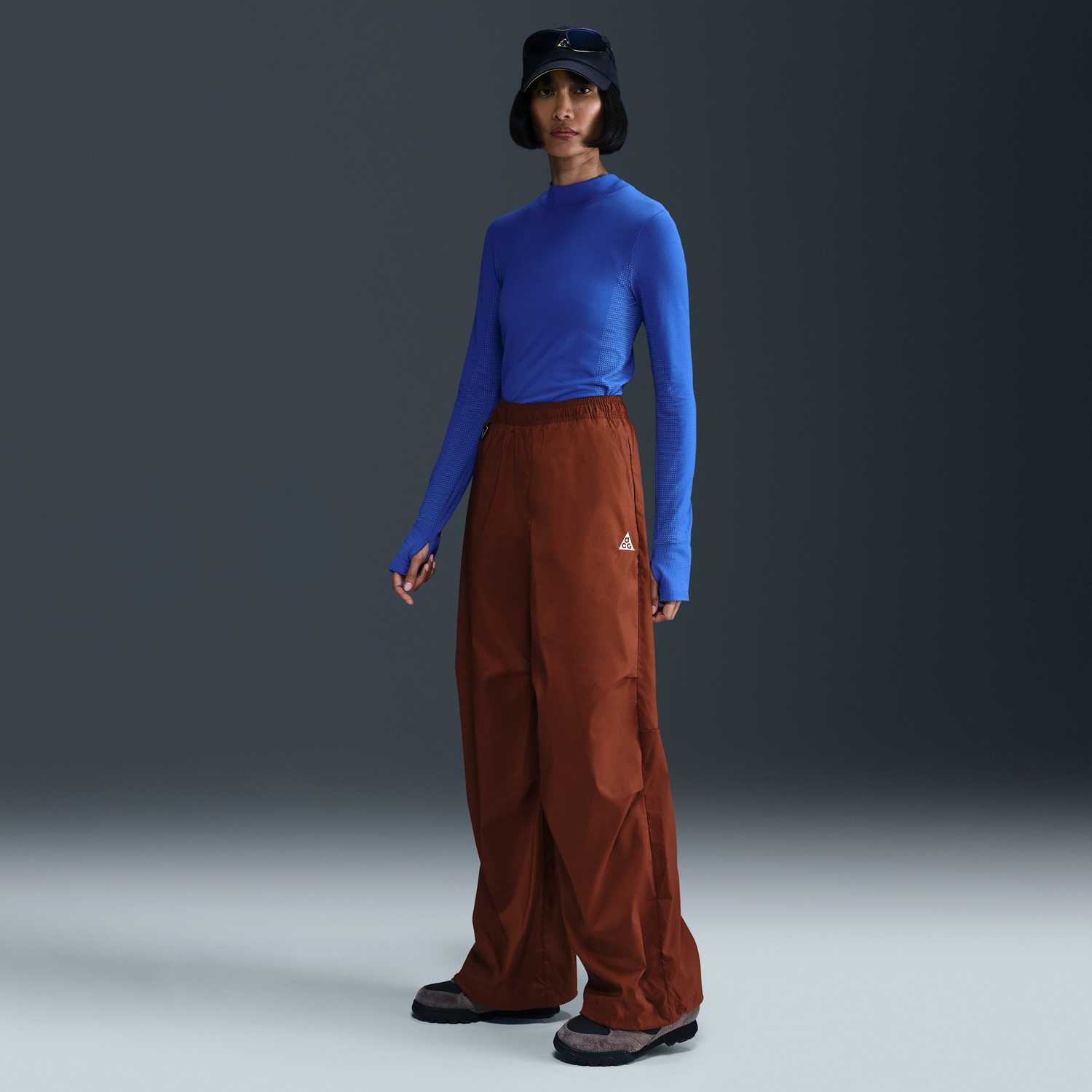 Cargo nohavice Nike ACG ACG Activitorium High-Waisted UV Protection Pants Modrá | FV7319-245, 0