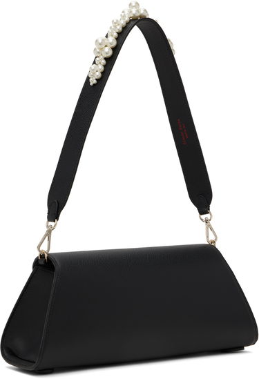 Kabelka Simone Rocha Simone Rocha Beaded Long Pochette Valentine Bag Čierna | BAG190B 0787, 2