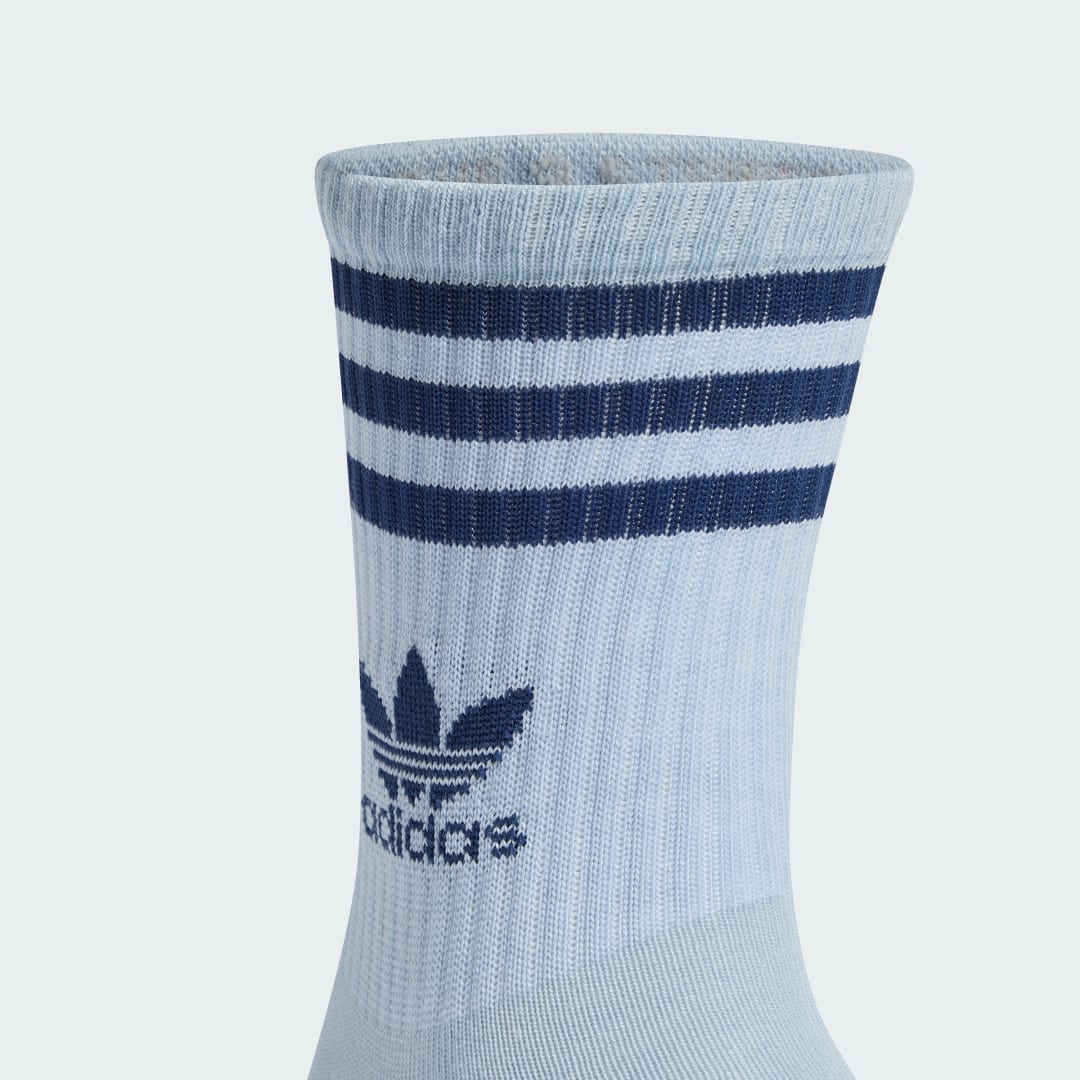 Mid Cut Crew Socks - 3 Pairs