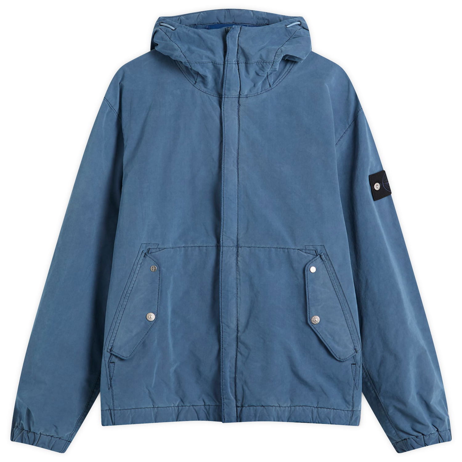 Vetrovka Stone Island David Light Hooded Jacket Modrá | K2S15Q100029-V0021, 0