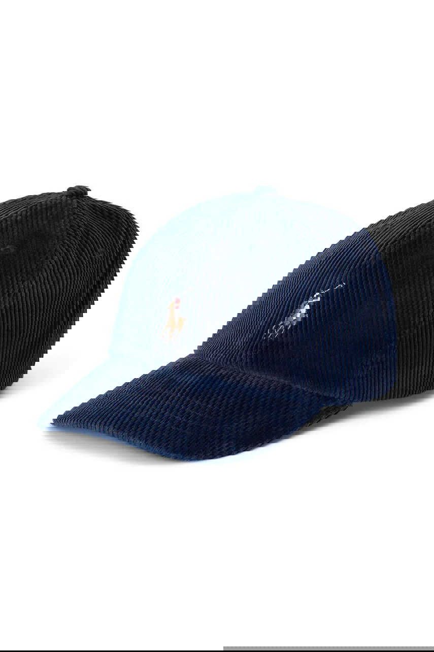 Šiltovka Polo by Ralph Lauren Corduroy Baseball Cap Polo Ralph Lauren Navy | 710880778, 0