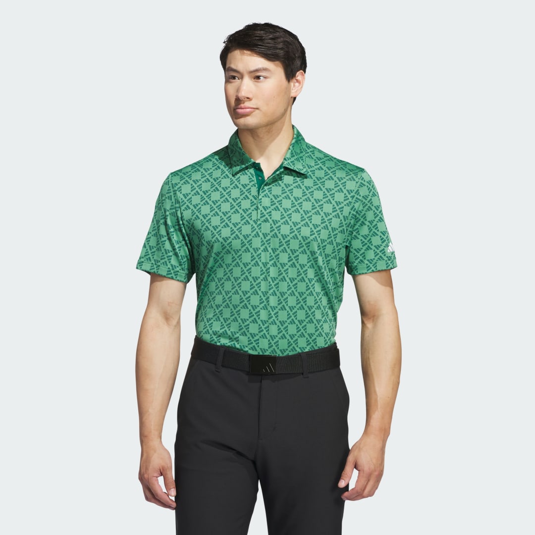 Polo tričko adidas Performance Ultimate365 Tour HEAT.RDY Jacquard Golf Polo Shirt Zelené | IZ3007, 0