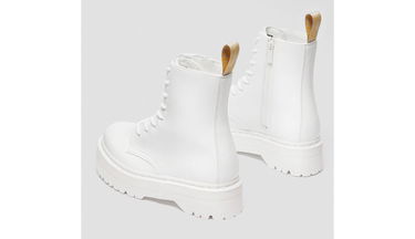 Tenisky a topánky Dr. Martens Vegan Jadon II Mono Platform Biela | DM27335113, 4