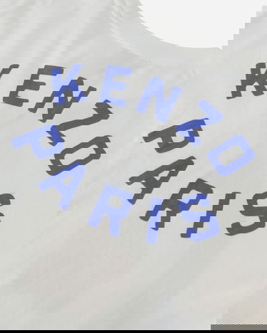 Tričko KENZO Oversize Target T-Shirt Biela | FD65TS1114SG 02, 8