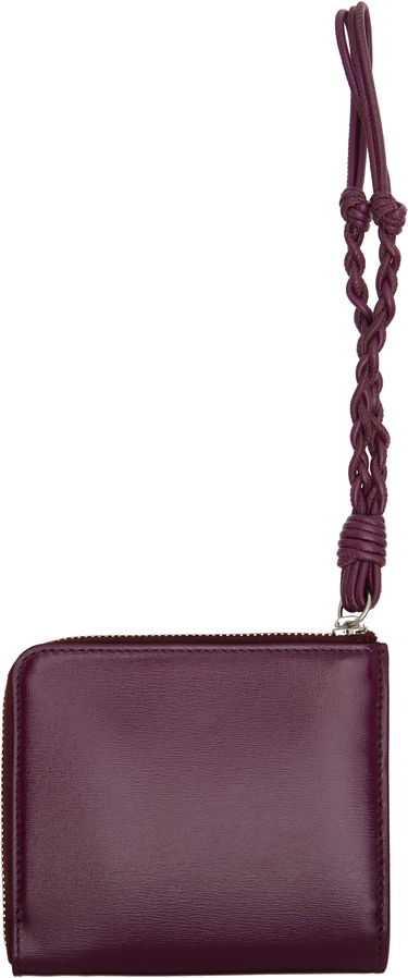 Peňaženka Jil Sander Jil Sander Tangle Leather Wristlet Coin Purse Červená | J07UI0017_P5354, 2