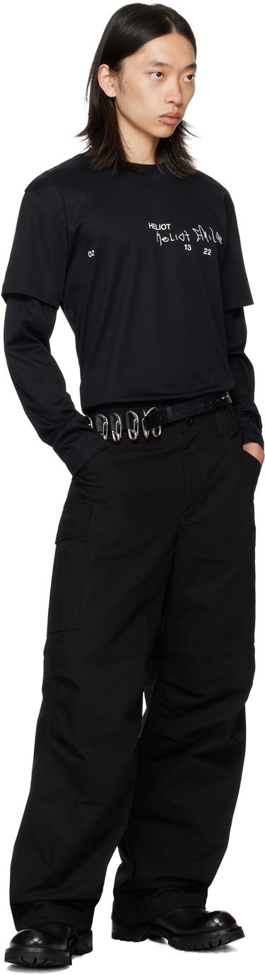 Opasok HELIOT EMIL Aurora Carabiner Belt Čierna | AW25_16_129_BLK01_CO, 2