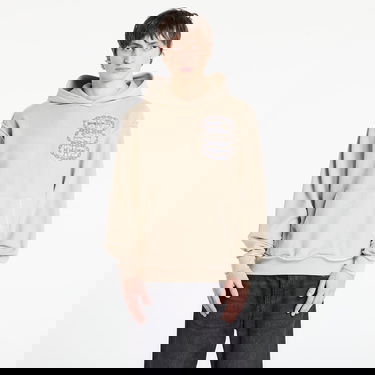 Mikina RIPNDIP Linked Up Reverse Stitched Hoodie Béžová | RNDHOL25108, 0