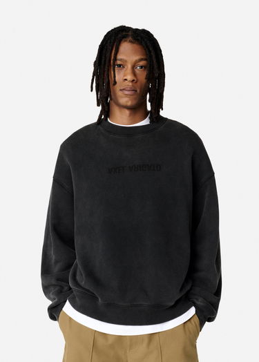 Mikina AXEL ARIGATO Washed Sweatshirt Čierna | A3122004, 7
