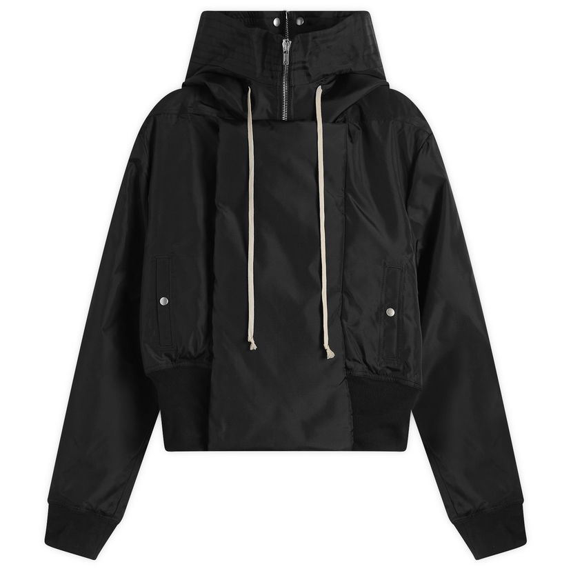 Parka Rick Owens Rick Owens DRKSHDW Cropped Alice Parka Jacket Čierna | DU02E7781-NCV-09