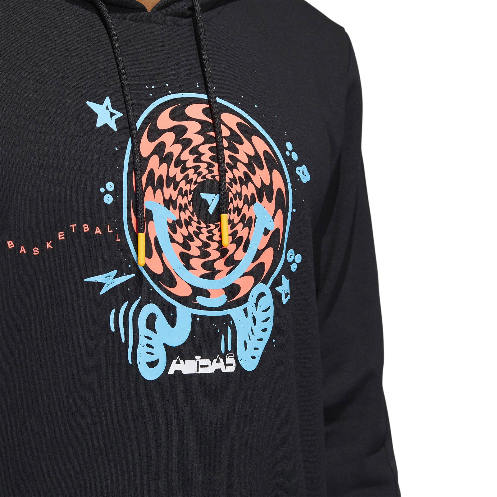 Graphic Print Pullover Hoodie