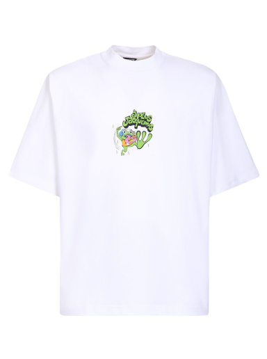 Tričko Jacquemus Le T-Shirt Grenouille Frog Biela | 226JS068-2099-1CE