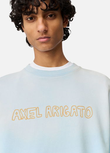 Mikina AXEL ARIGATO Rue Crewneck Sweatshirt Modrá | A3992002, 9