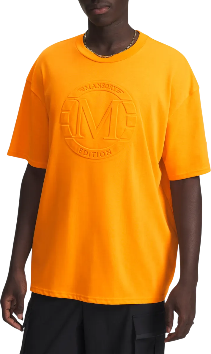 Tričko Under Armour Mansory Logo Embossed Short Sleeve T-Shirt Oranžová | 6009209-793